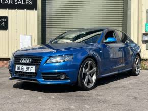 Audi A4 2.0 TDI 136 Black Edition 4dr [Start Stop] Saloon Diesel Blue at WVM Ripon