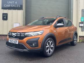 Dacia Sandero Stepway 1.0 TCe Journey 5dr CVT Hatchback Petrol Orange at WVM Ripon