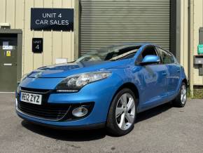 Renault Megane 1.6 16V 110 Dynamique TomTom 5dr Hatchback Petrol Blue at WVM Ripon