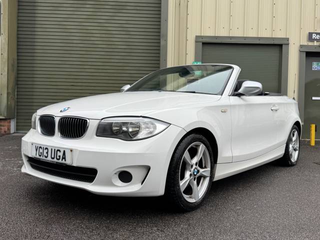 BMW 1 Series 2.0 120d Exclusive Edition 2dr Convertible Diesel White