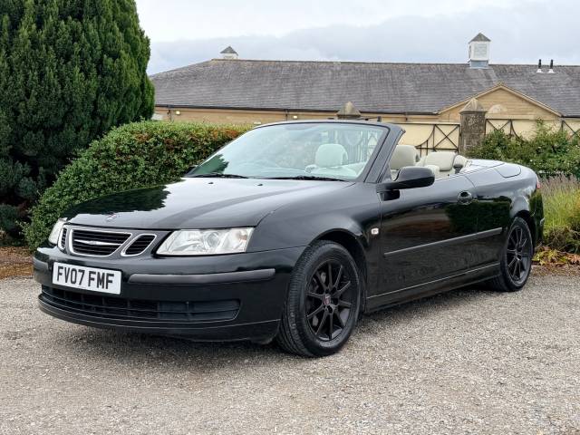 Saab 9-3 1.9 TiD Linear 2dr Convertible Diesel Black